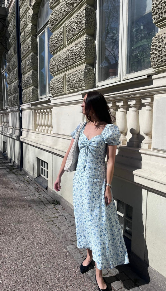 VMBELLA Midi Dress - Bit of Blue