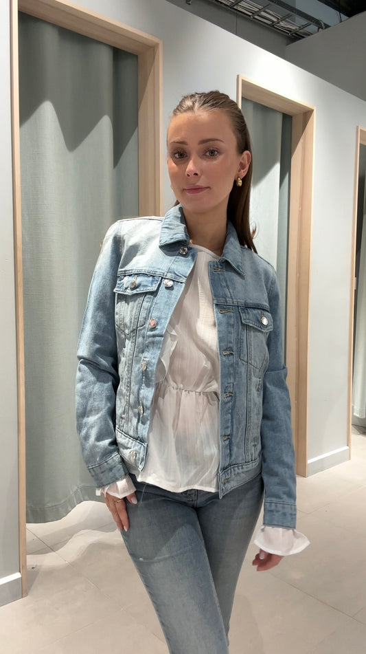 VMZORICA Jacket - Light Blue Denim
