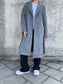 VMFORTUNEAYA Coat - Medium Grey Melange