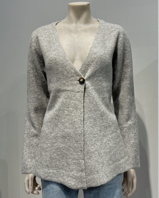 VMKARMA Knit Cardigan - Light Grey Melange