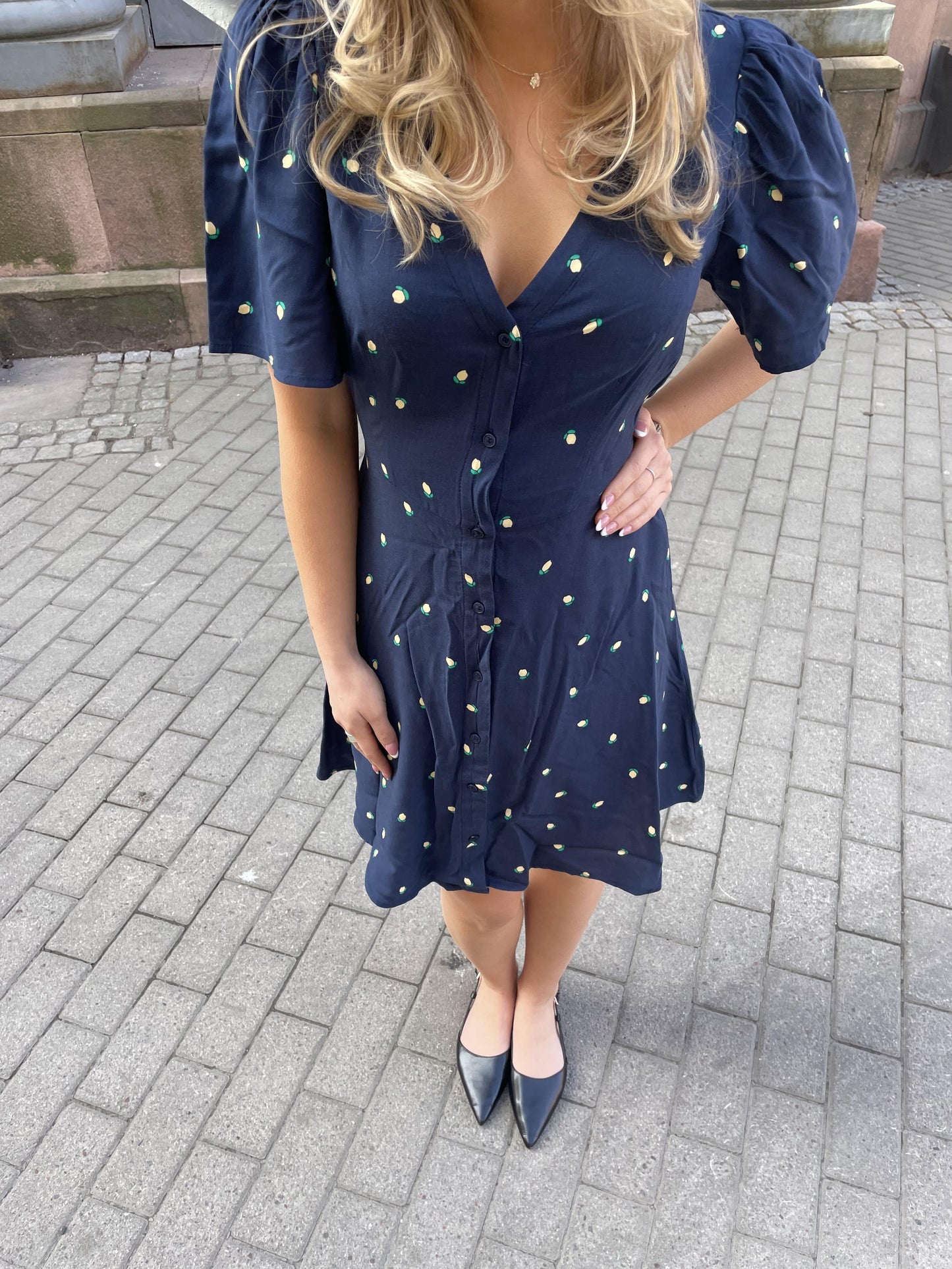 VMALBA Short Dress - Navy Blazer