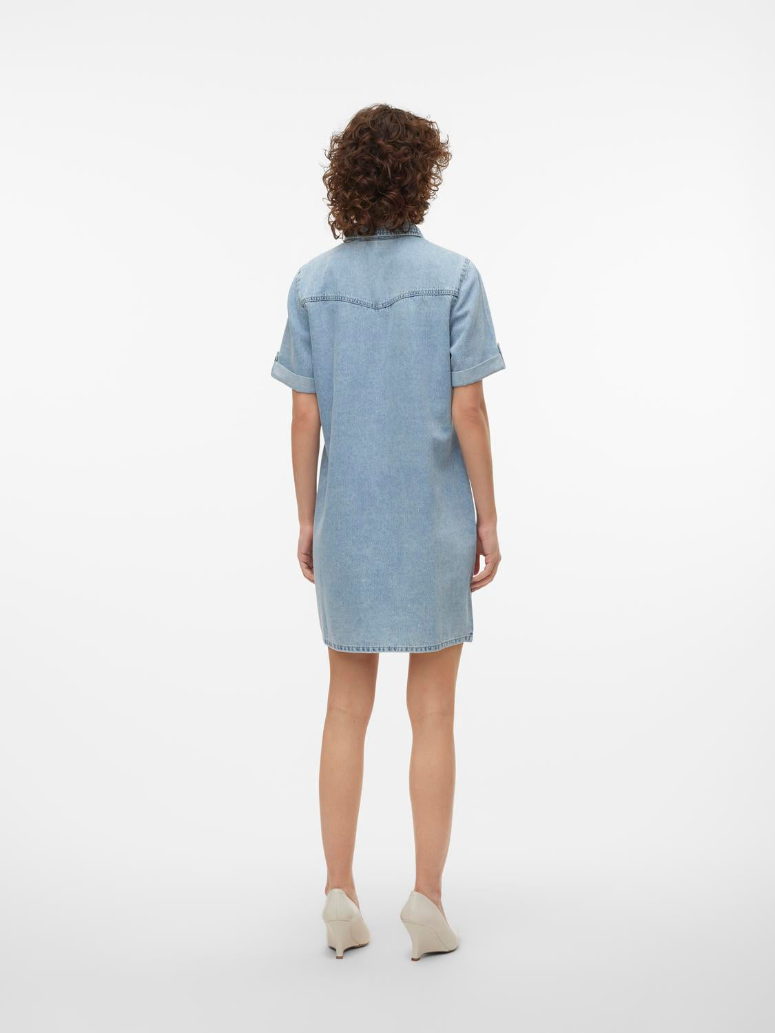 VMJENNIE Dress - Light Blue Denim