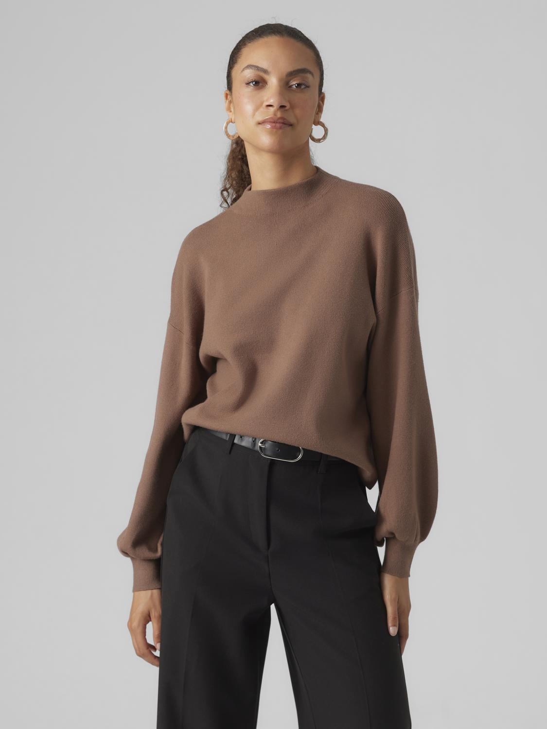 VMNANCY Pullover - Brown Lentil